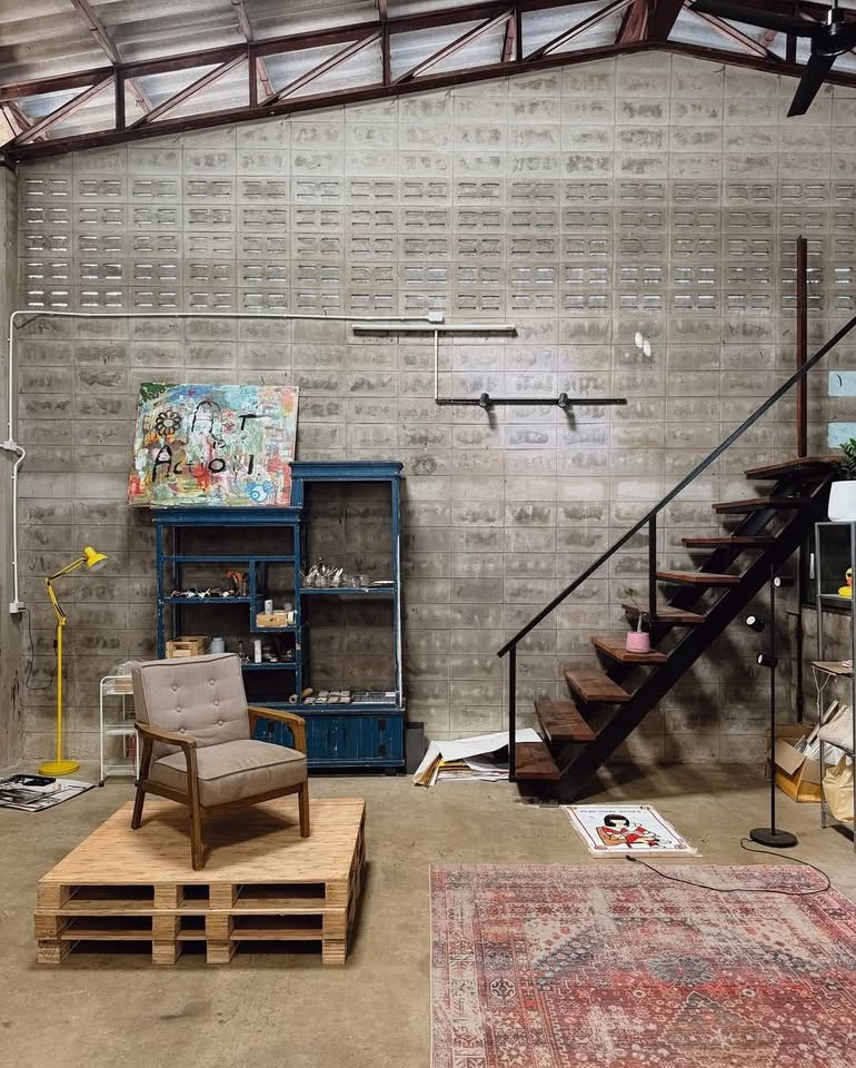 Warehouse Interior - Art Display Area